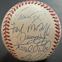 Load image into Gallery viewer, 1997 Atlanta Braves Team Signed Rawlings Baseball 23 Autos Maddux Smoltz JSA LOA
