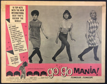 Load image into Gallery viewer, 1965 Go Go Mania Original The Beatles Lobby Card Vintage Movie Poster Lennon Vtg

