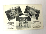 1955 Warwick Postcard Brothers Commodore Cafe Members World Hockey Champions
