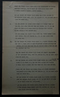 1960s White Owl Cigar Radio Advertisement Original Scripts Ad Feat. Babe Ruth ++