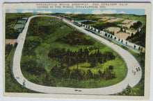 Load image into Gallery viewer, Circa 1910 Indy 500 Postcard Indianapolis Motor Speedway - Greatest Race Course
