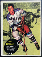 1961-62 Topps #53 Andy Bathgate Hockey Card New York Rangers Vintage NHL