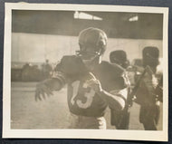 1970s Toronto Argonaut HB Tommy Bland Signed B&W Type 1 Photo CFL Football VTG