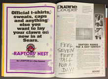 Load image into Gallery viewer, 1996 Skydome NBA 50th Anniversary Program Toronto Raptors vs New York Knicks
