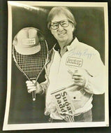 Bobby Riggs Autographed Photo Sugar Daddy Candy Signed Promo Tennis Picture JSA