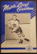 1964 Stanley Cup Final Program Toronto Maple Leafs vs Detroit Red Wings NHL