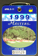 1999 PGA Golf Tournament Badge Augusta National Golf Club Georgia.Vintage
