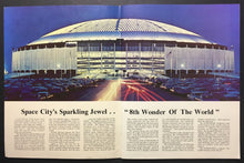 Load image into Gallery viewer, 1977 Houston Astrodome Program Many Great Events Astros Cougars MLB NCAA NFL
