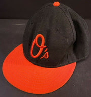 Baltimore Orioles Team Issue MLB Baseball Cap Hat New Era 59/50 Size 7-5/8 New