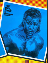 Load image into Gallery viewer, 1987 Vintage Rare Heavyweight Boxing Poster Championship Fight Tyson vs Tucker
