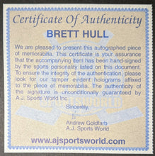 Load image into Gallery viewer, 2002 Brett Hull Autographed Signed Large Photograph Stanley Cup Champion NHL COA
