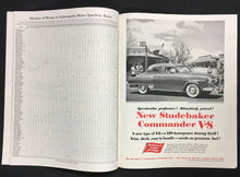 Load image into Gallery viewer, 1951 Indy 500 Motor Speedway Race Day Program Duke Nalon Wins Racing Vintage
