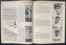 Load image into Gallery viewer, 1966 World Series Program LA Dodgers vs Baltimore Orioles MLB Baseball Koufax
