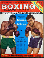 1960 Boxing Illustrated Magazine July Issue Wrestling News Johansson v Patterson