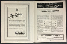Load image into Gallery viewer, 1955 Chicago Stadium NHL Hockey Program Blackhawks v Toronto Maple Leafs Vintage
