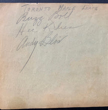 Load image into Gallery viewer, 1933-34 Detroit Red Wings Team Signed Sheet x18 Autographed Cooney Weiland JSA
