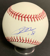 Load image into Gallery viewer, Kenta Maeda Signed MLB Baseball Toronto Blue Jays Anniversary Logo Ball JSA
