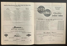 Load image into Gallery viewer, 1967 250 Mile Stock Car Race Program Autographed Lineup Page Vintage USAC

