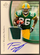 2005 SP Authentic Terrence Murphy Jersey Patch Relic Auto RC #229 304/899
