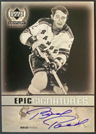 1999 Upper Deck Century Legends Brad Park Epic Signatures Auto Autograph