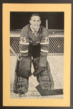 Load image into Gallery viewer, Charlie Hodge Autographed Type 2 Bee Hive NHL Hockey Photo Signed Canadiens
