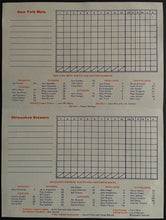 Load image into Gallery viewer, 1976 MLB Baseball Hall of Fame Induction Program + Game Ticket + Scorecard HOF

