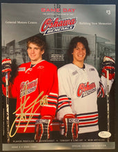 Load image into Gallery viewer, 2007 John Tavares Signed Autographed Hockey Game Program Oshawa Generals JSA COA
