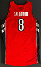 Load image into Gallery viewer, Jose Calderon Autographed Toronto Raptors NBA Basketball Jersey Adidas Signed

