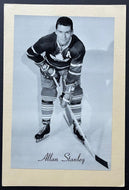 1950-64 Beehive Corn Syrup Group 2 Hockey Photo Allan Stanley NHL