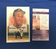 Willie Stargell Signed Post Card Autograph Baseball Postcard Perez Steele JSA