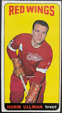 Load image into Gallery viewer, 1964-65 Vintage Detroit Red Wings Norm Ullman Topps Tallboy NHL Hockey Card
