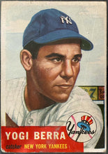 Load image into Gallery viewer, 1953 Topps Baseball Yogi Berra #104 New York Yankees MLB Baseball Card
