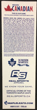 Load image into Gallery viewer, 2013 Hockey Hall Of Fame Hockey Ticket Toronto Maple Leafs Vs New Jersey Devils
