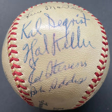 Load image into Gallery viewer, 1953 Toronto Maple Leafs Baseball Team Signed Ball Autographed x19 MILB LOA
