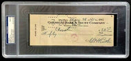 1941 Babe Ruth Signed Personal Check Autographed MLB Baseball Yankees HOF PSA 9