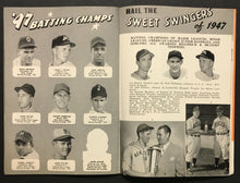Load image into Gallery viewer, 1948 Original Louisville Slugger Hillerich Bradsby Famous Slugger Year Book
