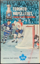 Load image into Gallery viewer, 1967/68 Toronto Maple Leaf Media Guide Stanley Cup Champion NHL Hockey Dave Keon
