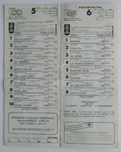 Load image into Gallery viewer, 1980 Woodbine Racetrack 121st Running Queen's Plate Program Driving Home
