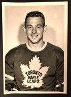 1958 Toronto Maple Leafs Pete Conacher Turofsky Photo Vintage Hockey NHL