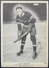 Load image into Gallery viewer, 1939-40 OPC V301-1 Alex Shibicky Autographed Signed Card New York Rangers JSA
