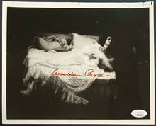 Load image into Gallery viewer, Geraldine Page Autographed Photo Actress Zelda Clothes For A Summer Hotel JSA
