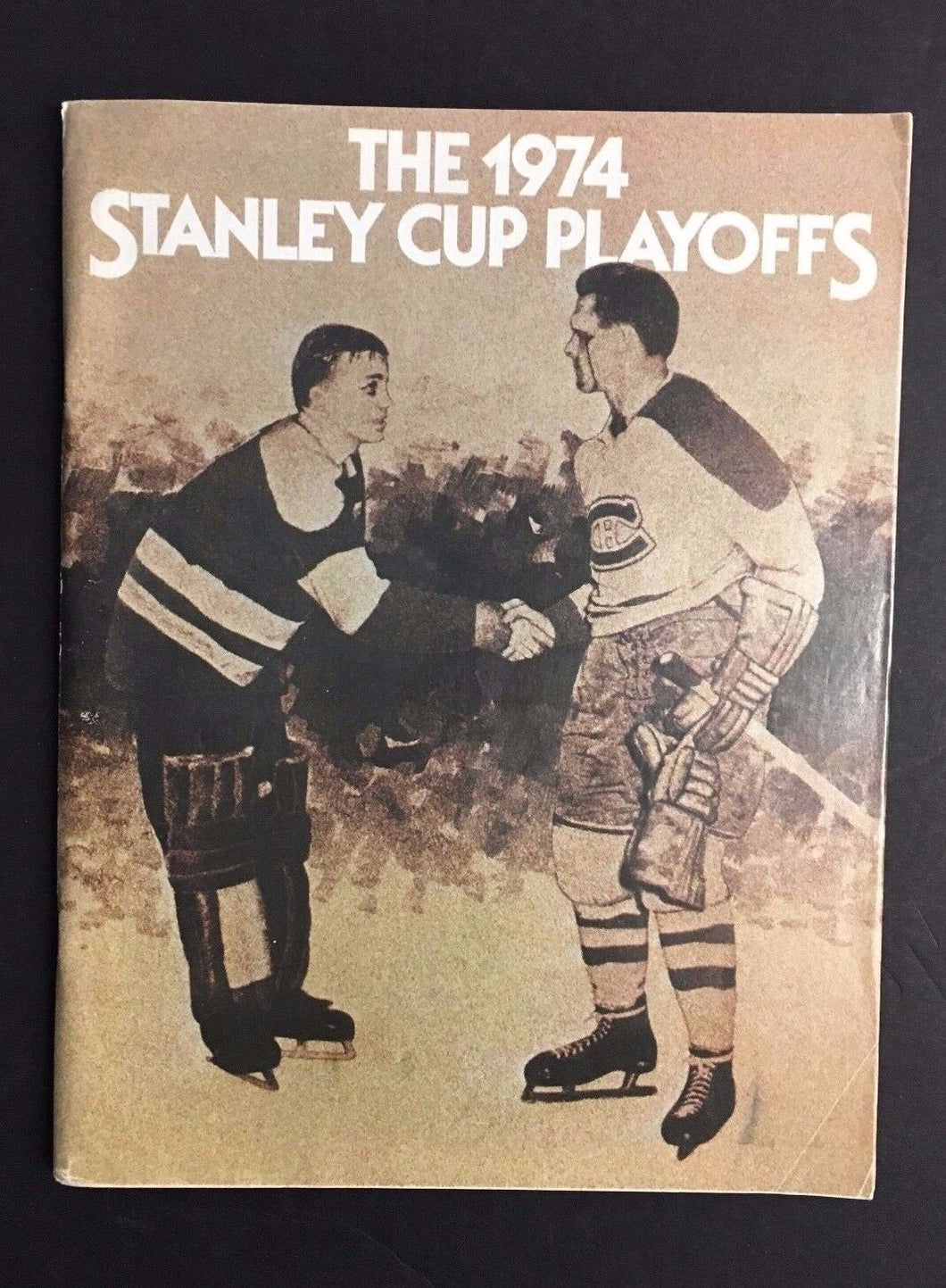 1974 Game 5 Stanley Cup Semi Finals Program Fleys Vs Rangers NHL Hockey