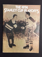 1974 Game 5 Stanley Cup Semi Finals Program Fleys Vs Rangers NHL Hockey
