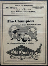 Load image into Gallery viewer, 1942 Vintage Baltimore Coliseum Olympia Wrestling Program Fraley Dusek Dempsey
