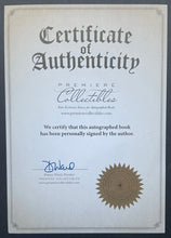 Load image into Gallery viewer, 1999 Harry Carson Signed New York Giants 75 Years Hardcover Autographed NFL LOA
