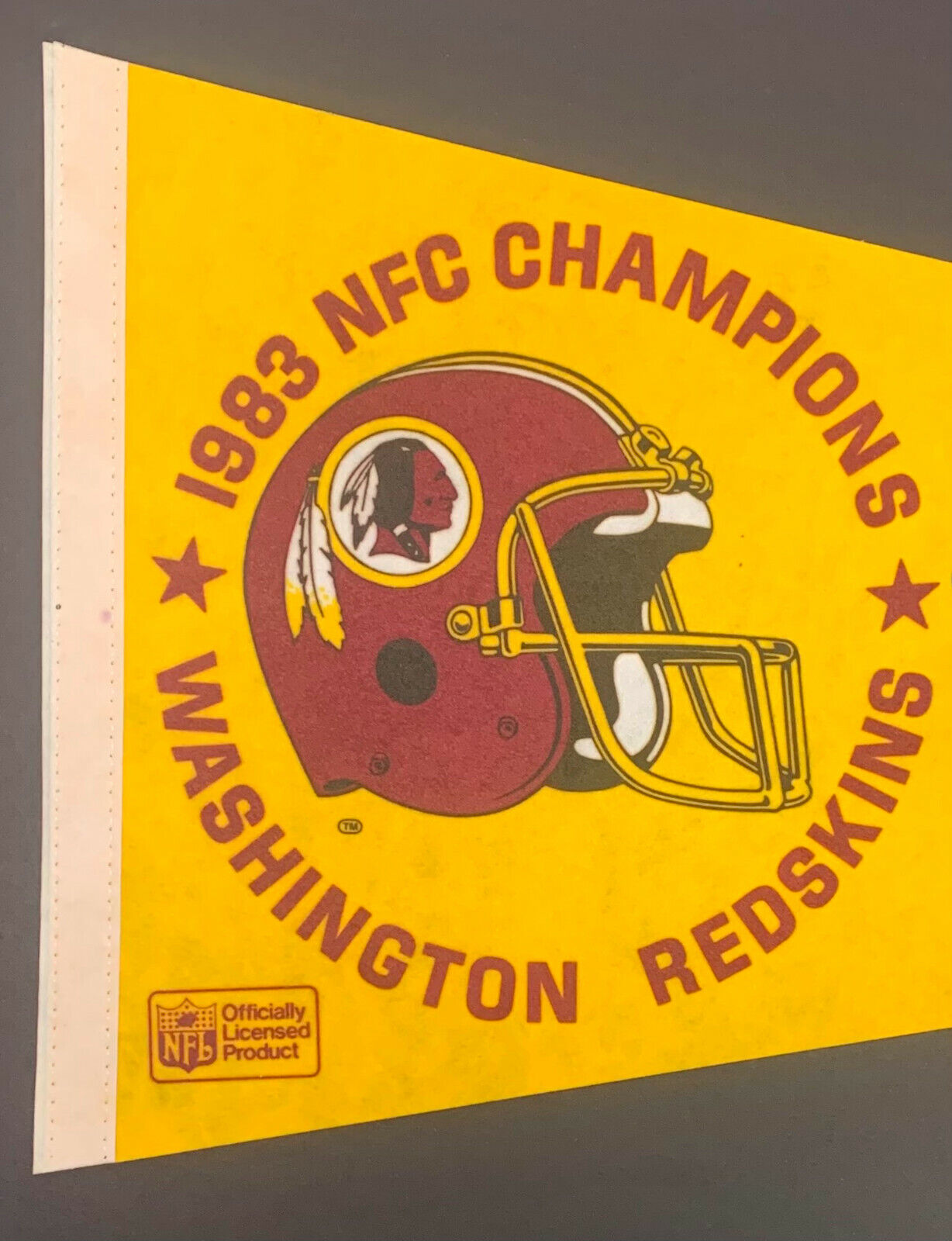 SUPER BOWL XVIII RUNNER UP 1983 WASHINGTON REDSKINS