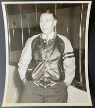 Load image into Gallery viewer, 1940s Dit Clapper Type 1 Original Photo NHL Hockey Hall Of Famer Boston Bruins
