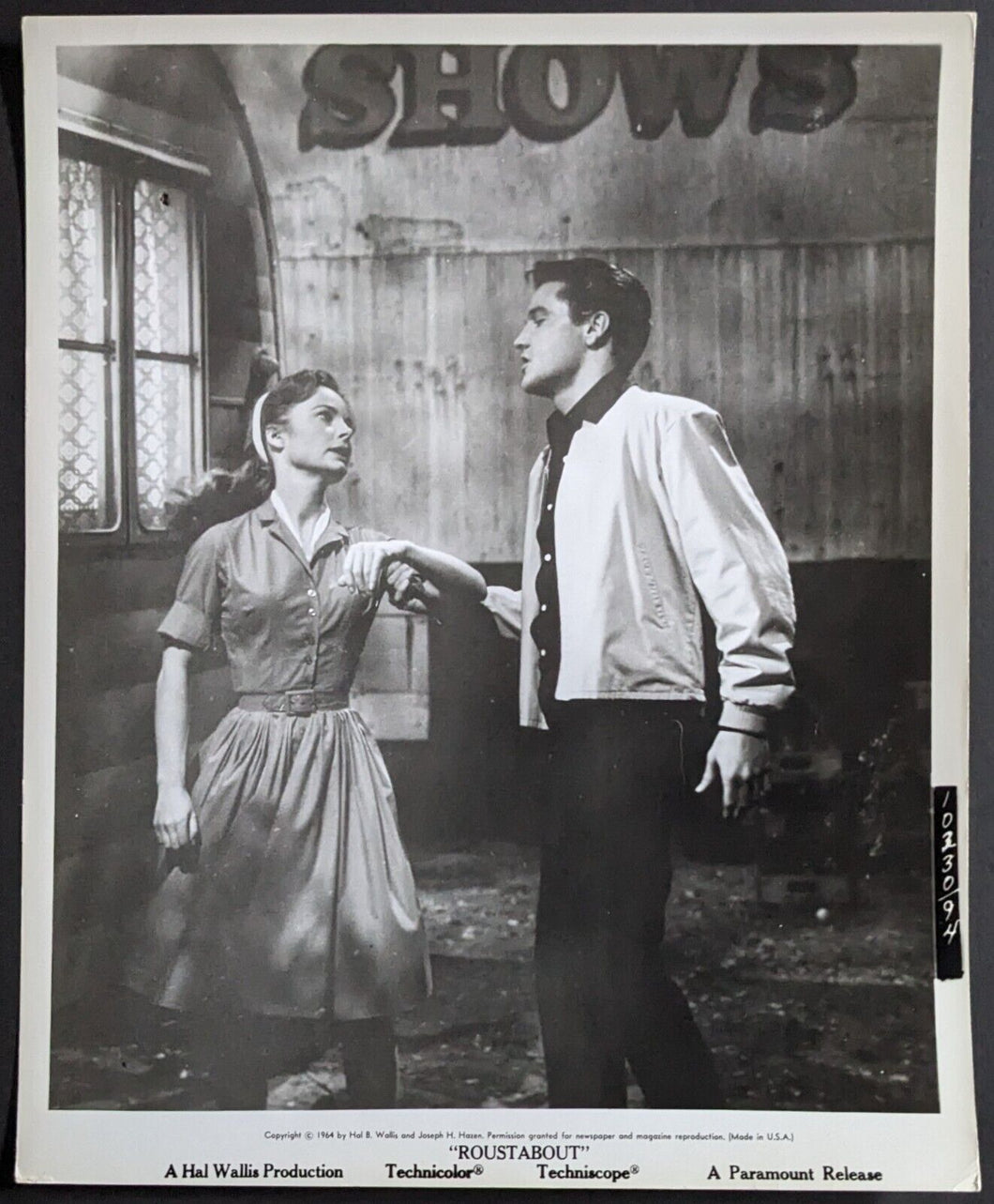 1964 Roustabout Movie 8x10 Lobby Card Promo Photo Elvis Presley Technicolor
