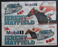 1999 125th Kentucky Derby / NASCAR Promotion Advertising Item - Jeremy Mayfield