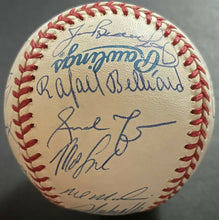 Load image into Gallery viewer, 1997 Atlanta Braves Team Signed Rawlings Baseball 23 Autos Maddux Smoltz JSA LOA
